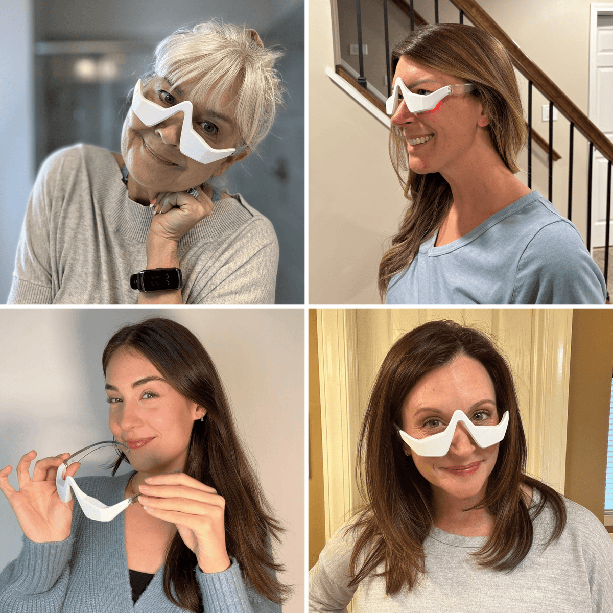 Curandar® 2-in-1 Red Light Therapy + EMS To Erase Eye Bags